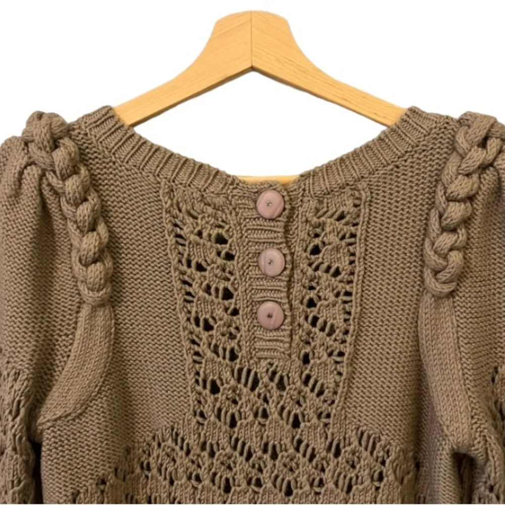 Rebecca Taylor Braided Sweater - Picture 7 of 10